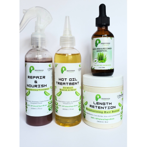 Nature-Powered Hair Repair—In One Complete Set